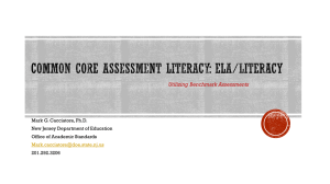 Common Core Aligned Benchmark Assessment