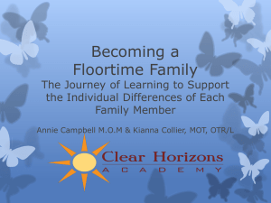 Becoming a Floortime Family