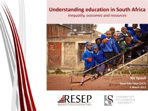 Understanding education in South Africa