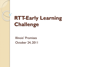 Early Learning Challenge