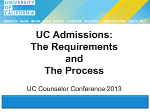 CC13_UC_Admissions_The_Requirements_and_The_Process