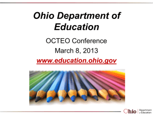 ODE Update Powerpoint - The Ohio Confederation of Teacher