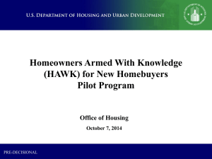 HAWK for New Homebuyers