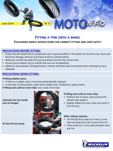 Michelin Motor cycle advice