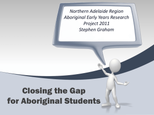 Aboriginal Early Years Research Project