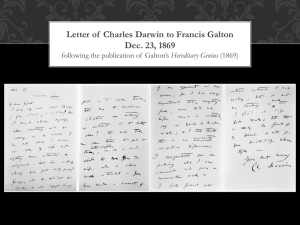 Who is Francis Galton?