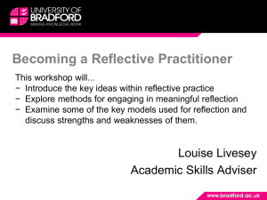 Becoming-a-Reflectiv.. - University of Bradford