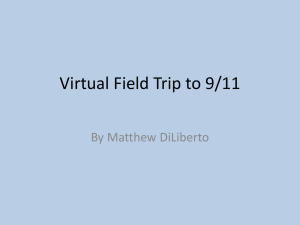 Virtual Field Trip to 9/11