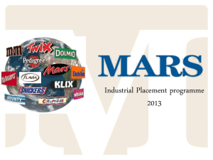 2 Mars Incorporated - University of Leeds