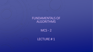 Algo-Lecture1