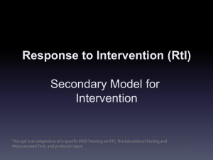 RTI Introduction Presentation