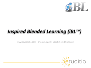 Inspired Blended Learning (iBL™)