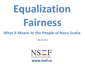 2011 NSEF Presentation Nova Scotia liberal caucus