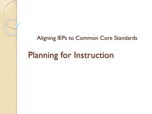File - Instructional planning for students with disabilities