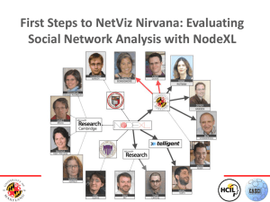 First Steps to NetViz Nirvana: Evaluating Social Network Analysis