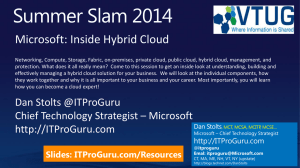 VTUG-Summer-Slam-Azure-Hybrid-Cloud