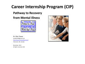 Recovery-Internship-Program-Presentation-PFMH