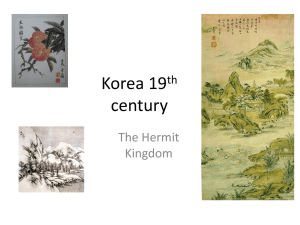Korea 19th century