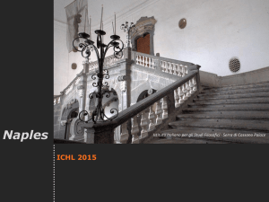 ICHL 2015 Naples - ICHL22 - Università degli Studi di Napoli