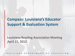 Compass PP - Louisiana Reading Association