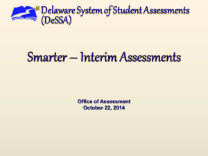 Smarter - Interim Assessments
