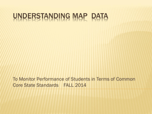 Understanding MAP Data - San Juan Unified School District