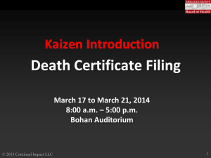 Kaizen Introduction Event