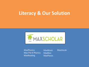 Our Results - MaxScholar