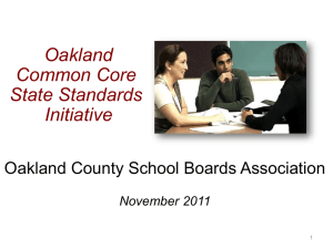 November 2011 - Oakland Schools
