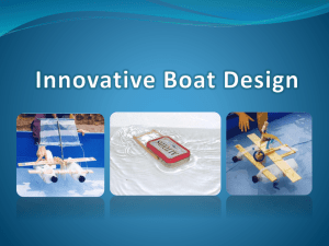 Innovative Boat Design