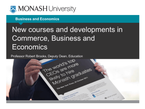and Bachelor of Economics