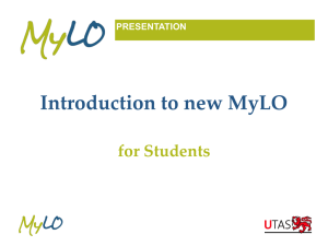 Log in to New MyLO