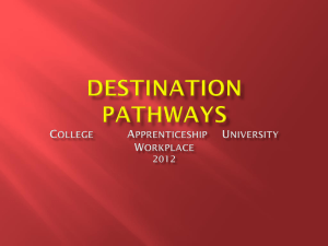 Destination Pathways 2010