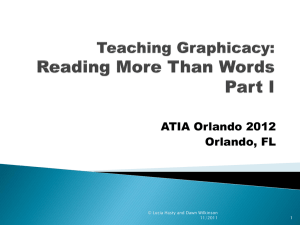 ATIA 2012 Teaching Graphicacy Part 1
