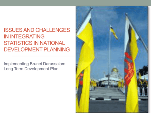 wawasan brunei 2035 outline of strategies and policies for