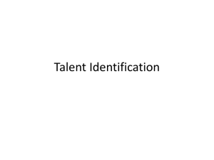 Talent ID Revision 1