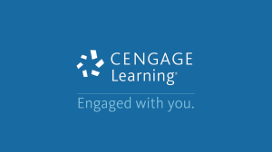 OWLv2 - Cengage Learning