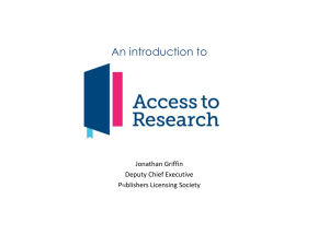 Access to research