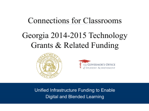 Georgia 2014-2015 Technology Grants & Related Funding