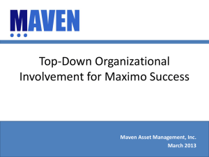 Top Down Maximo Success