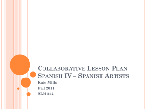 Collaborative Lesson Plan Presentation PowerPoint