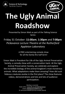 The Ugly Animals Roadshow