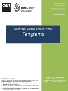 Tangrams (PowerPoint, 140KB) - YuMi Deadly Centre