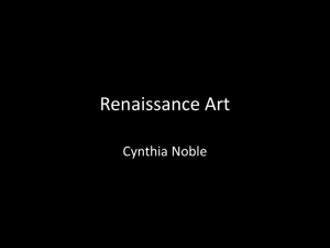 Renaissance art lecture