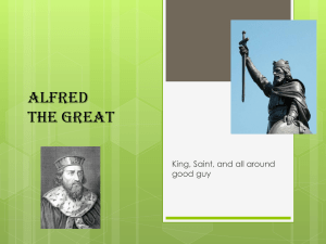 Alfred the Great Presentation--Zach Lays