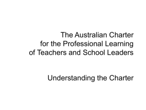 Understanding the Charter presentation (Non