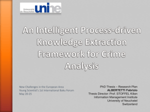 An Intelligence Proccess-driven Knowledge Extraction Framework for