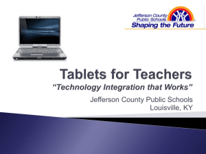 Tablets for Teachers 2010 - Larry Cuban on School Reform and