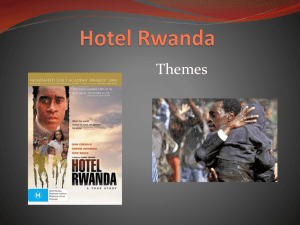 Hotel Rwanda Themes