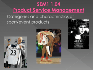 SEM1_1.04 Sport-Event Product